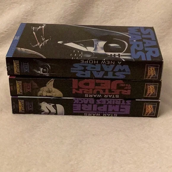 Star Wars Trilogy VHS Boxed Set ~ Tested ~ THX Remastered ~ Nice - Picture 12 of 16